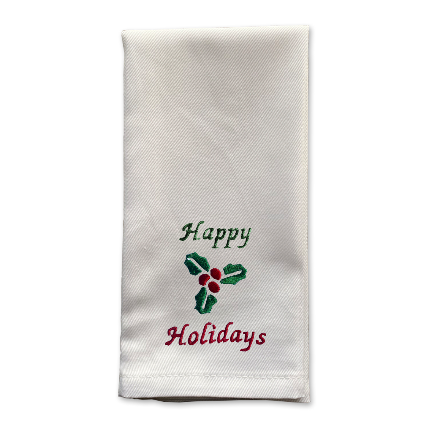 Happy Holidays Napkins