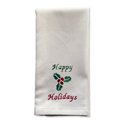 Happy Holidays Napkins
