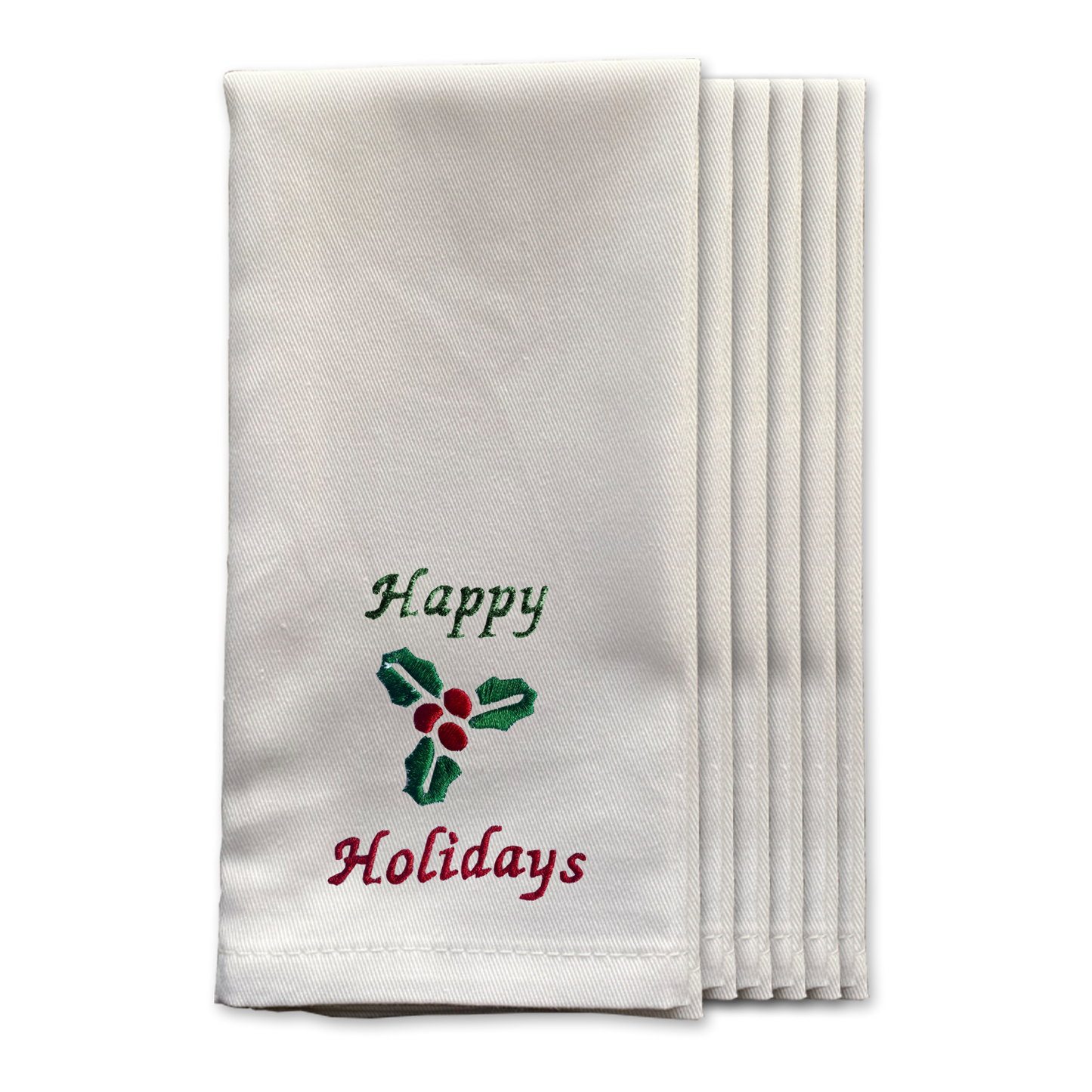 Happy Holidays Napkins