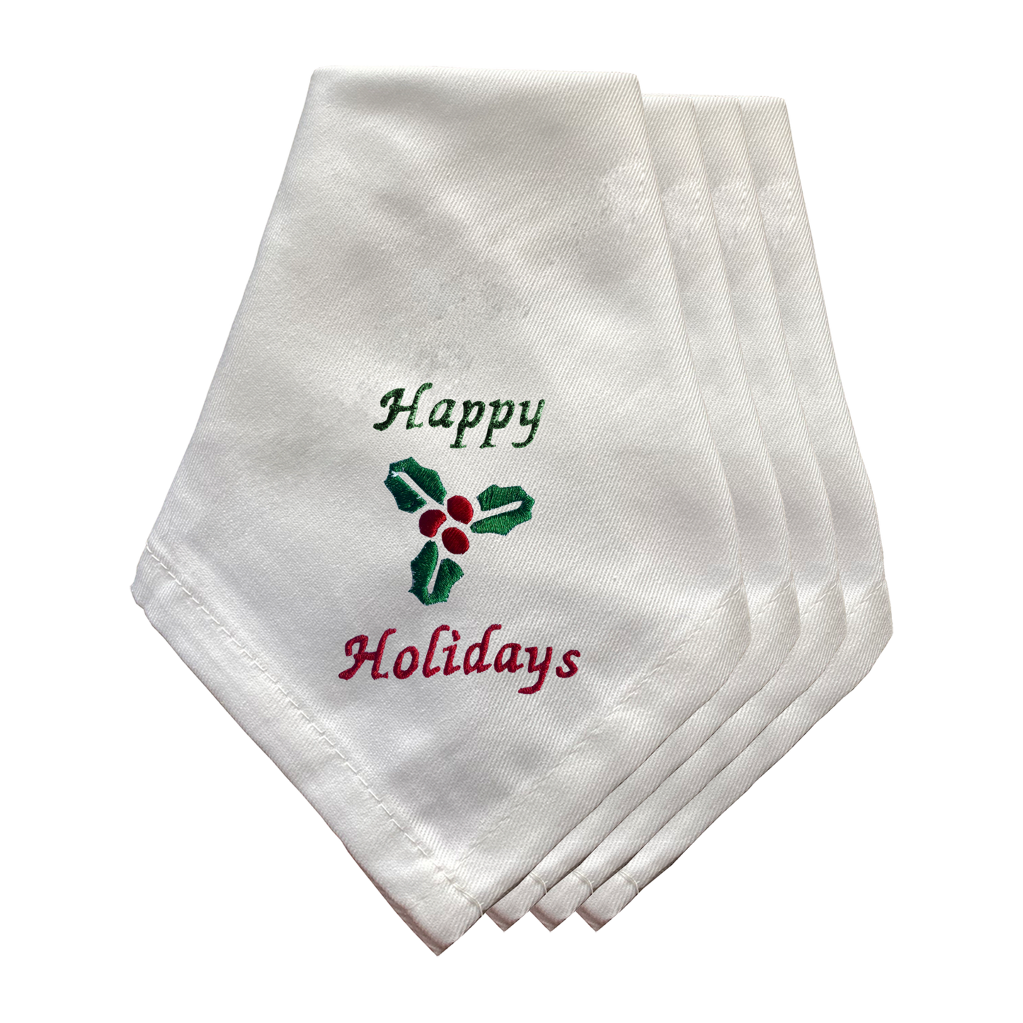 Happy Holidays Napkins