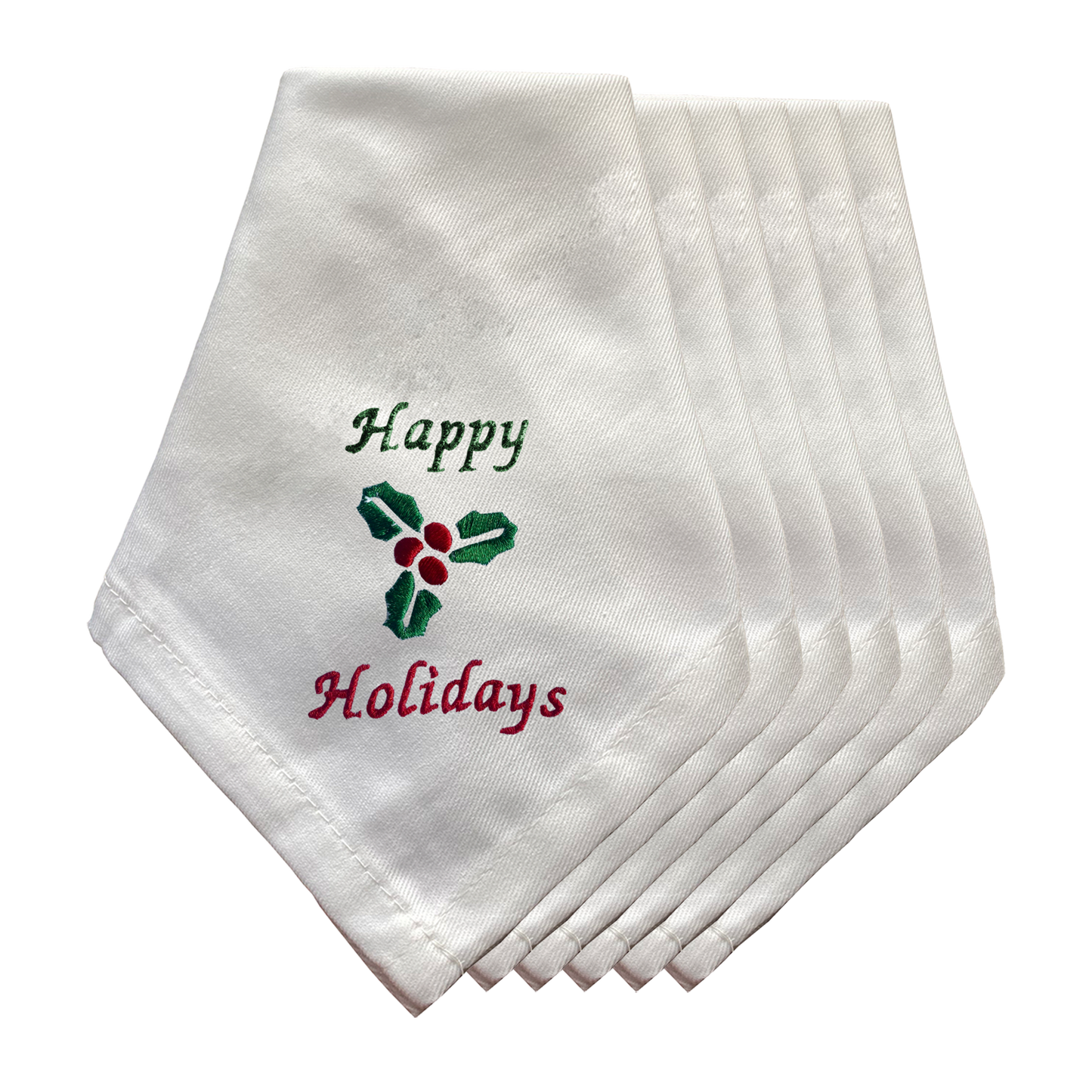 Happy Holidays Napkins