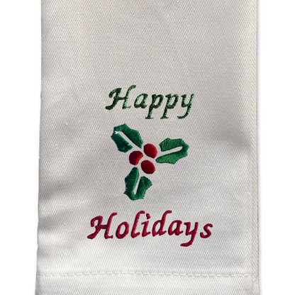Happy Holidays Napkins